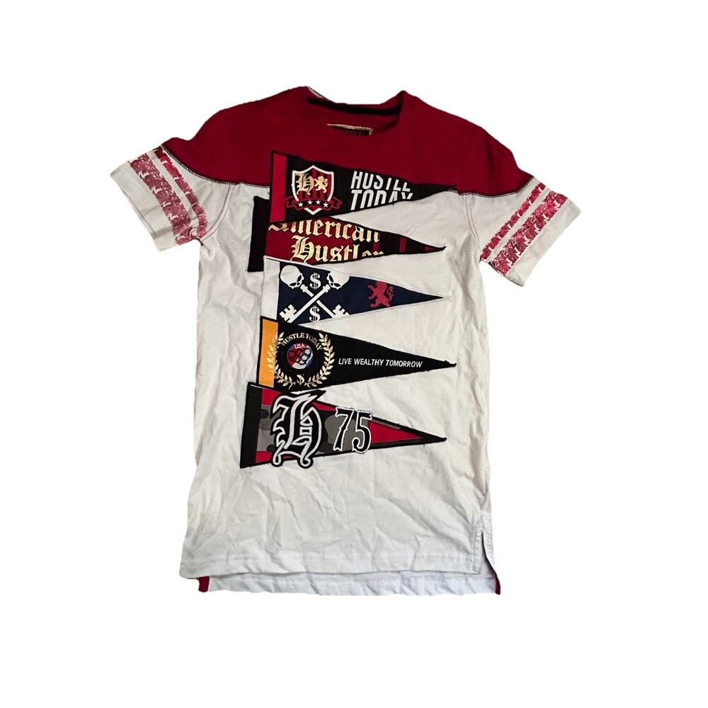 Hustle Today Love Wealth Tom Smith & Graham Youth M Tshirt